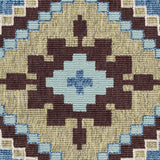 Safavieh Veranda Ver096 Green/Chocolate Rug.
