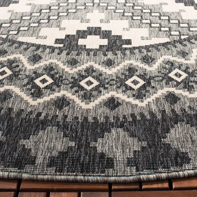 Safavieh Veranda Ver099 Ivory/Charcoal Rug.