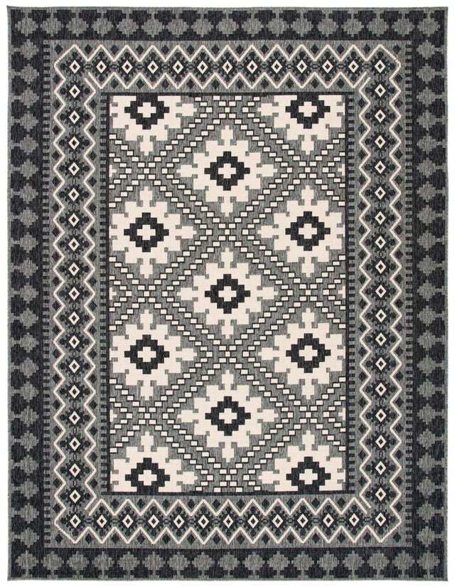 Safavieh Veranda Ver099 Ivory/Charcoal Rug.