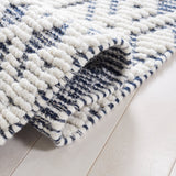 Safavieh Vermont Vrm102N Ivory/Navy Rug.