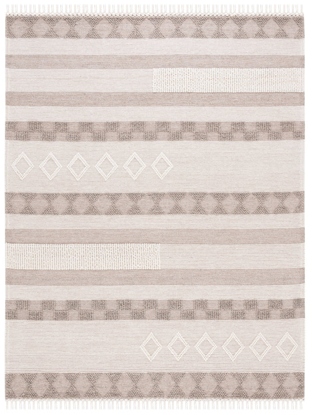 Safavieh Vermont Vrm253T Ivory/Brown Rug.
