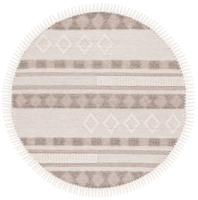 Safavieh Vermont Vrm253T Ivory/Brown Rug.