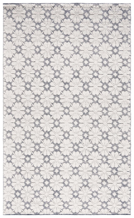 Safavieh Vermont Vrm303N Ivory/Navy Rug.