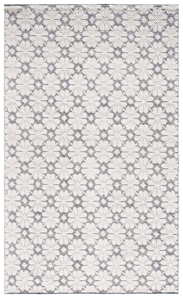 Safavieh Vermont Vrm303N Ivory/Navy Rug.