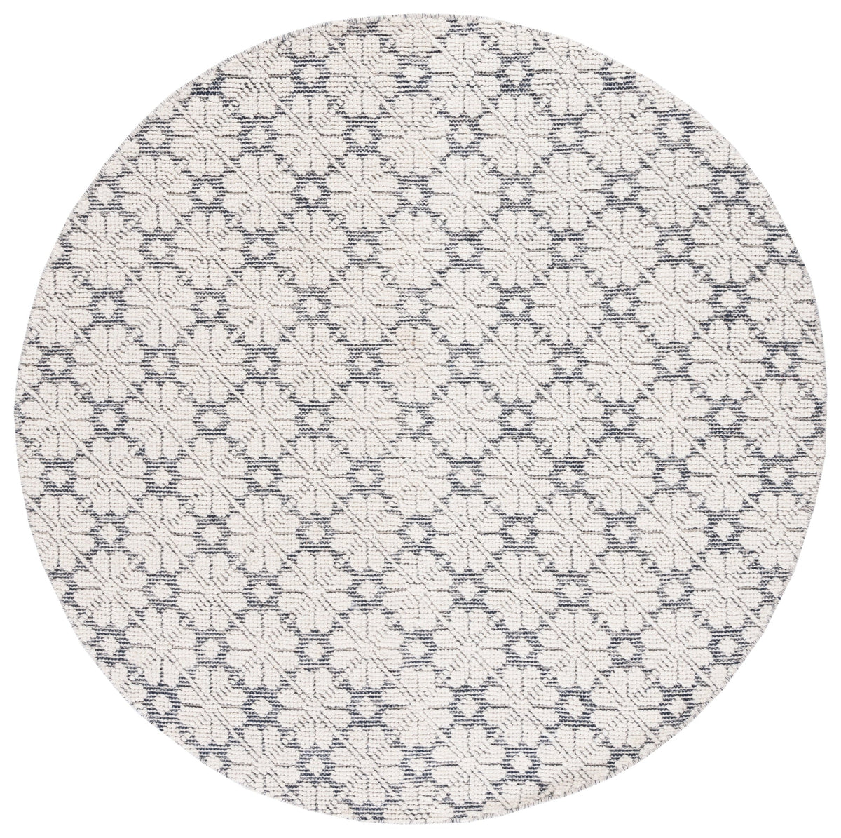 Safavieh Vermont Vrm303N Ivory/Navy Rug.