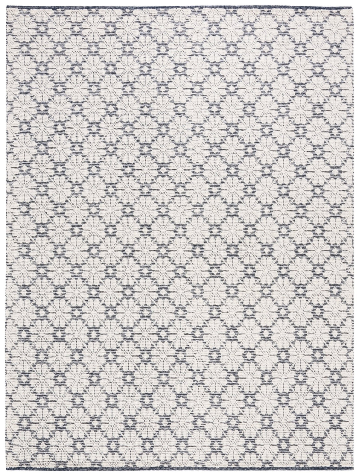 Safavieh Vermont Vrm303N Ivory/Navy Rug.