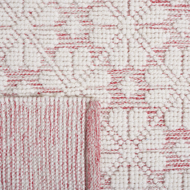 Safavieh Vermont Vrm303Q Ivory/Red Rug.