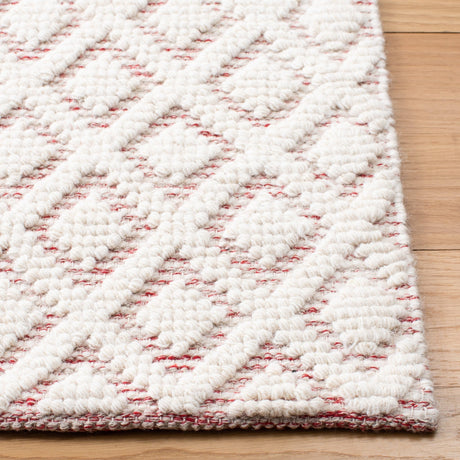 Safavieh Vermont Vrm304Q Ivory/Red Rug.