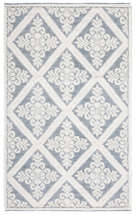 Safavieh Vermont Vrm306M Ivory/Blue Rug.