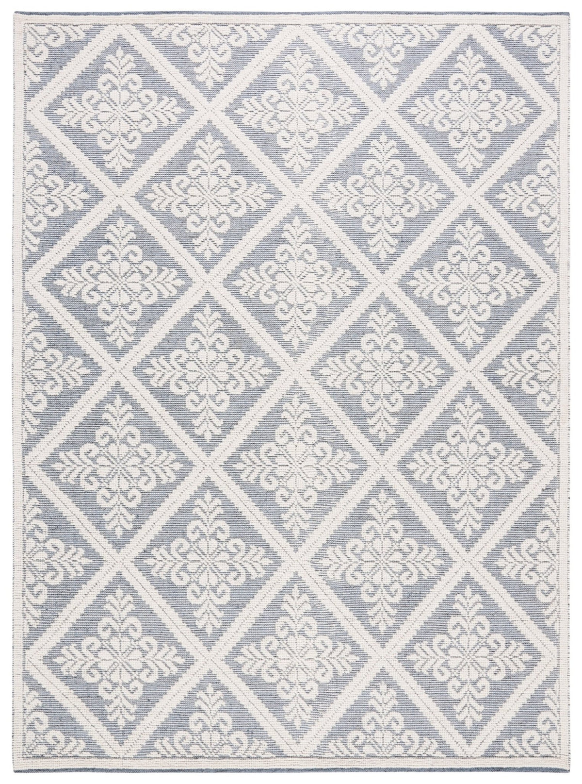 Safavieh Vermont Vrm306M Ivory/Blue Rug.