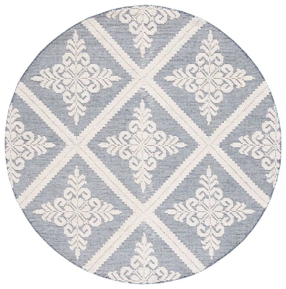 Safavieh Vermont Vrm306M Ivory/Blue Rug.