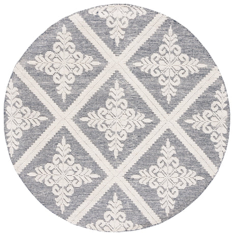 Safavieh Vermont Vrm306N Ivory/Navy Rug.