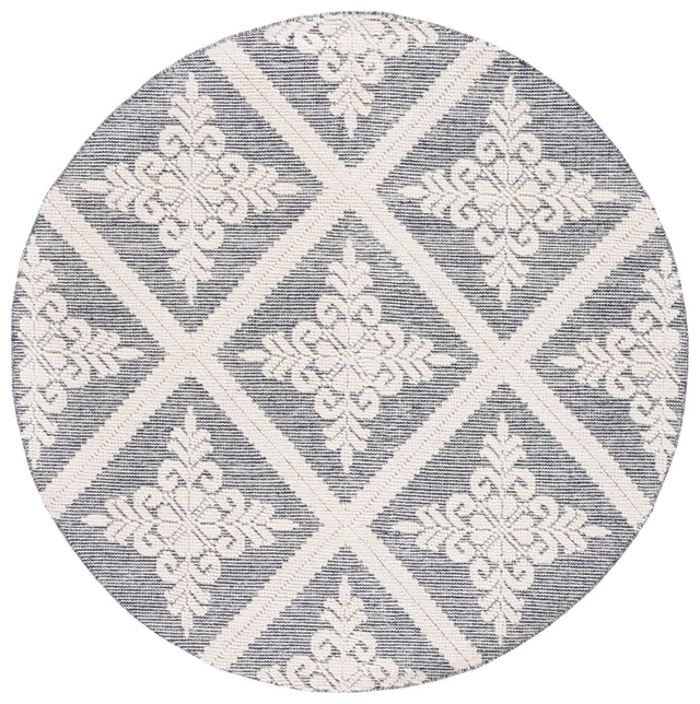 Safavieh Vermont Vrm306N Ivory/Navy Rug.