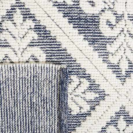 Safavieh Vermont Vrm306N Ivory/Navy Rug.