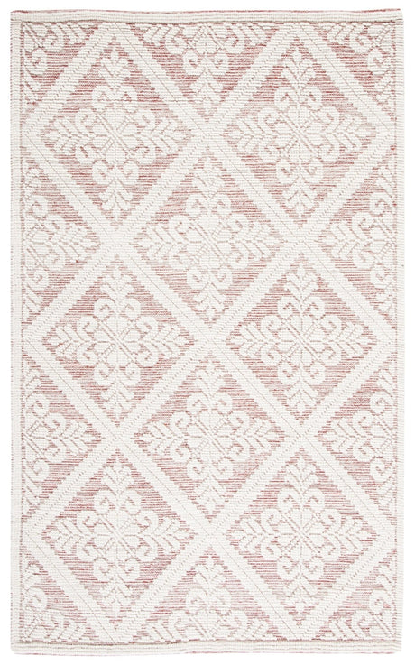 Safavieh Vermont Vrm306Q Ivory/Red Rug.