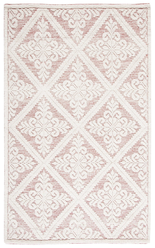 Safavieh Vermont Vrm306Q Ivory/Red Rug.