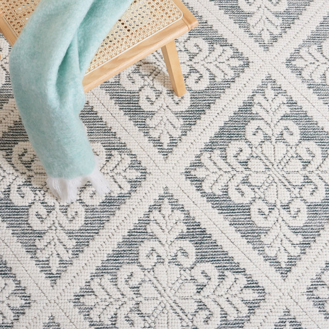 Safavieh Vermont Vrm306Y Ivory/Green Rug.