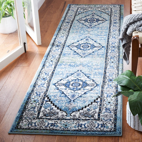 Safavieh Vintage Hamadan Vth261J Blue Green/Ivory Rug.