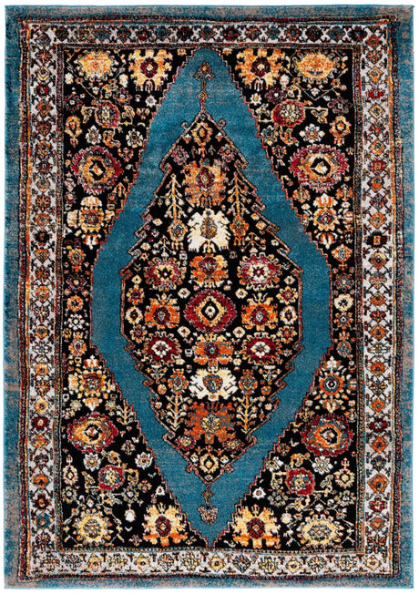 Safavieh Vintage Hamadan Vth265M Blue/Black Rug.