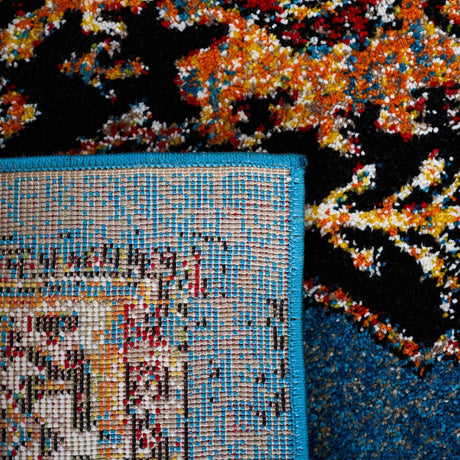 Safavieh Vintage Hamadan Vth265M Blue/Black Rug.