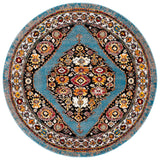 Safavieh Vintage Hamadan Vth265M Blue/Black Rug.