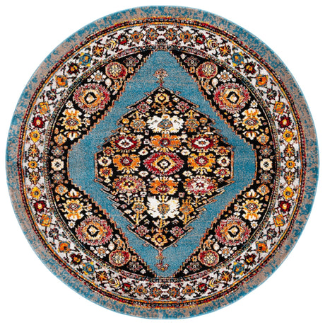 Safavieh Vintage Hamadan Vth265M Blue/Black Rug.