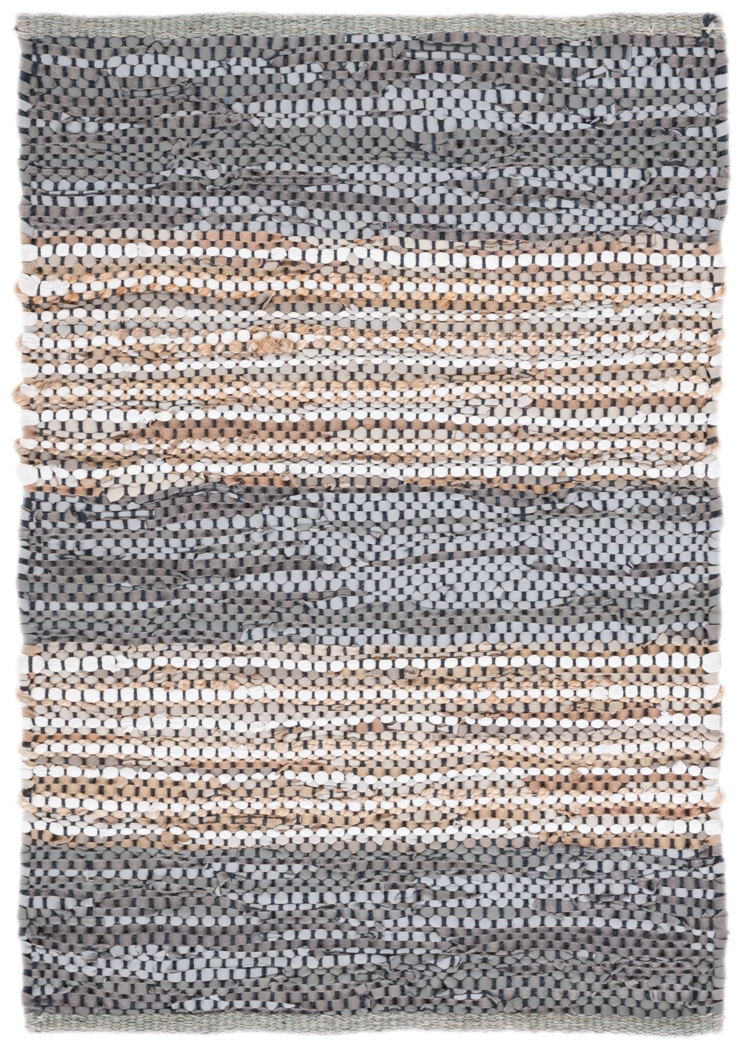 Safavieh Vintage Leather Vtl204F Grey/Natural Rug.