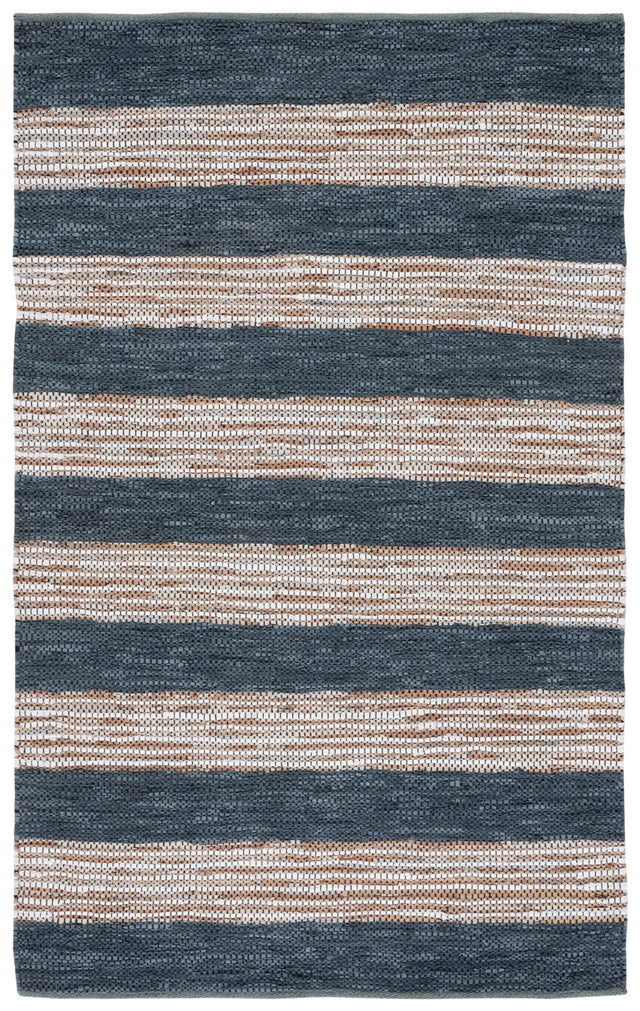 Safavieh Vintage Leather Vtl204G Dark Grey/Natural Rug.