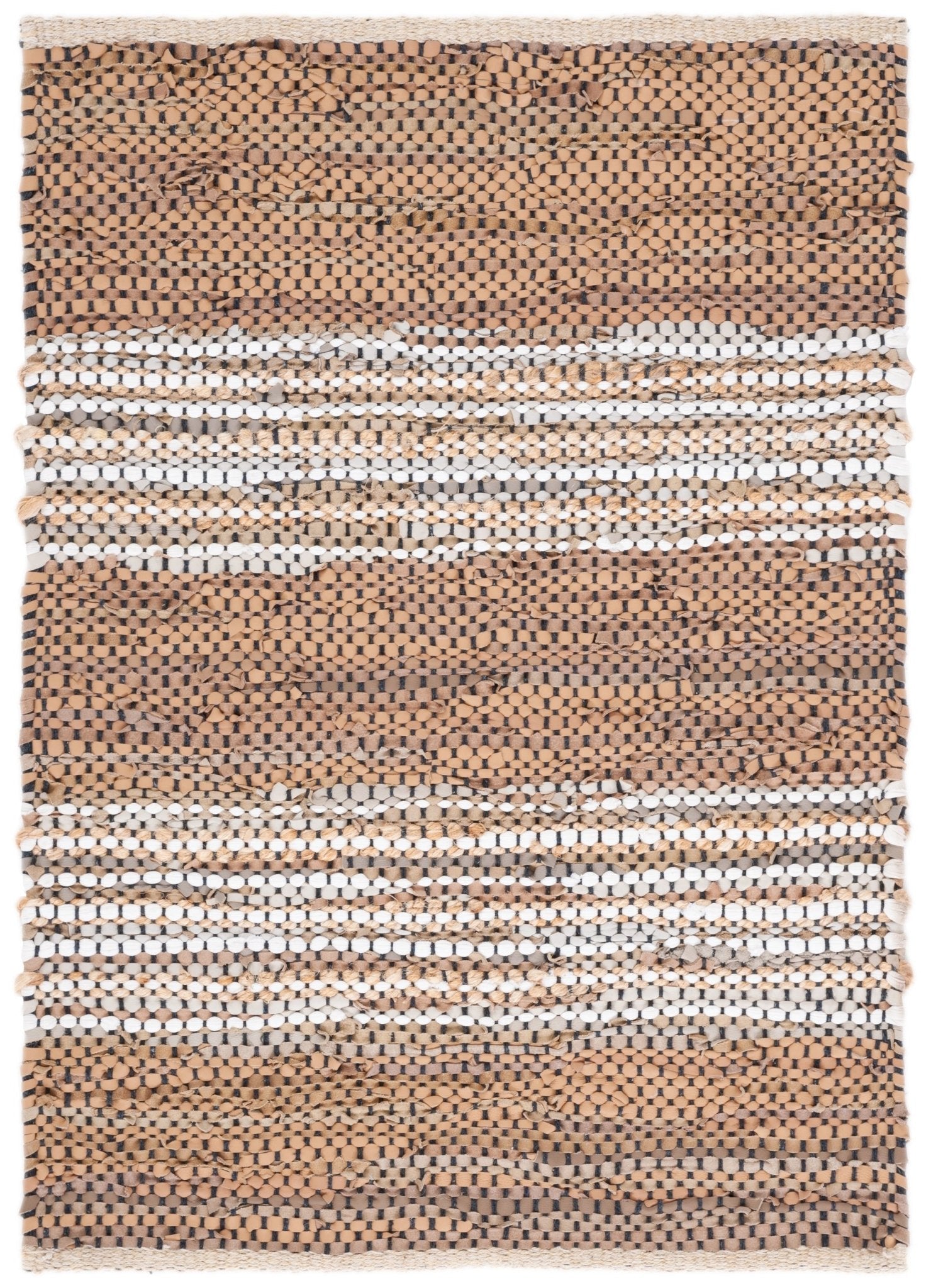 Safavieh Vintage Leather Vtl204T Light Brown/Ivory Rug.
