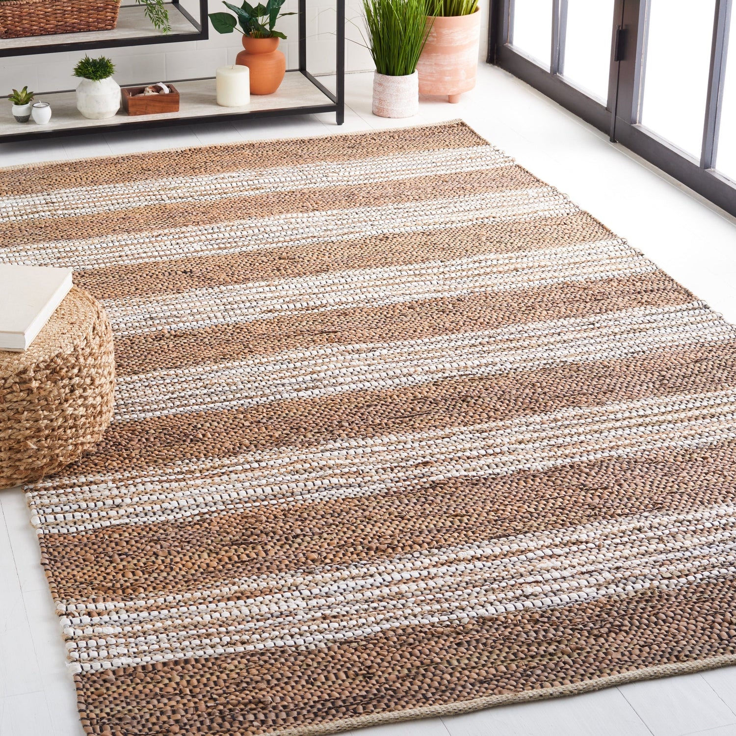 Safavieh Vintage Leather Vtl204T Light Brown/Ivory Rug.