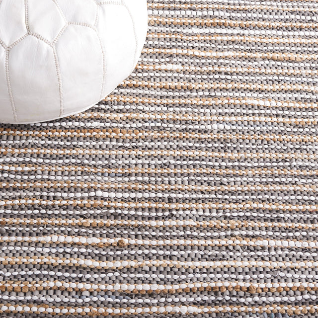 Safavieh Vintage Leather Vtl205F Grey/Ivory Rug.