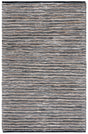 Safavieh Vintage Leather Vtl205Z Black/Ivory Rug.