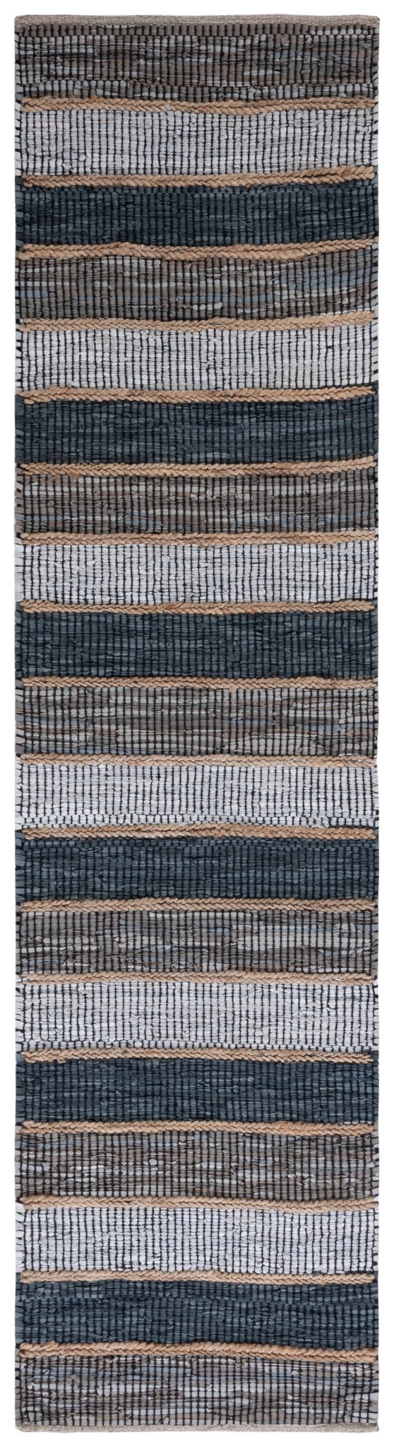 Safavieh Vintage Leather Vtl206F Grey/Natural Rug.
