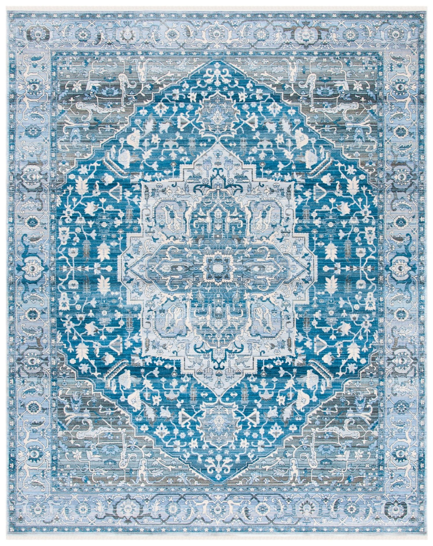 Safavieh Vintage Persian Vtp479H Charcoal/Blue Rug.