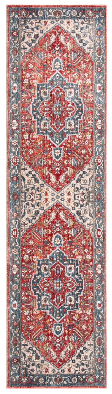 Safavieh Vintage Persian Vtp479M Red/Blue Rug.