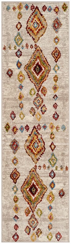 Safavieh Sagamore Sag424A Light Grey/Terracotta Rug.