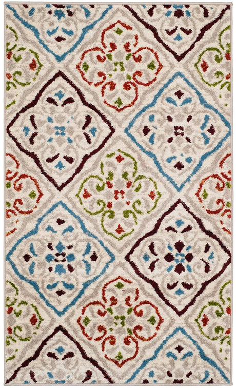 Safavieh Sagamore Sag425A Light Grey/Terracotta Rug.