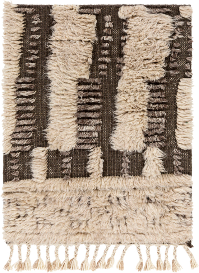 Surya Sahara Sah-2310 Charcoal, Cream, Taupe Rugs.