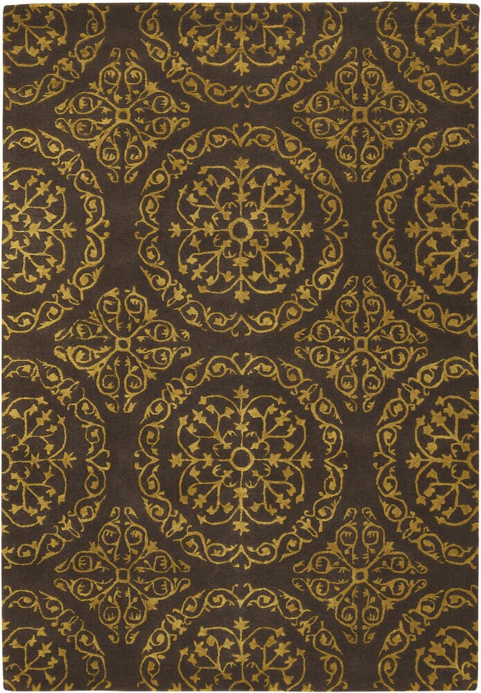 Chandra Satara sat16200 Brown Geometric Area Rug