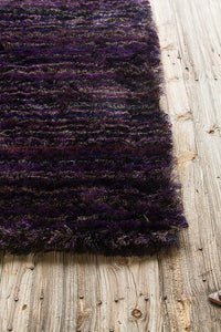 Chandra Savona sav16701 Purple Shag Area Rug