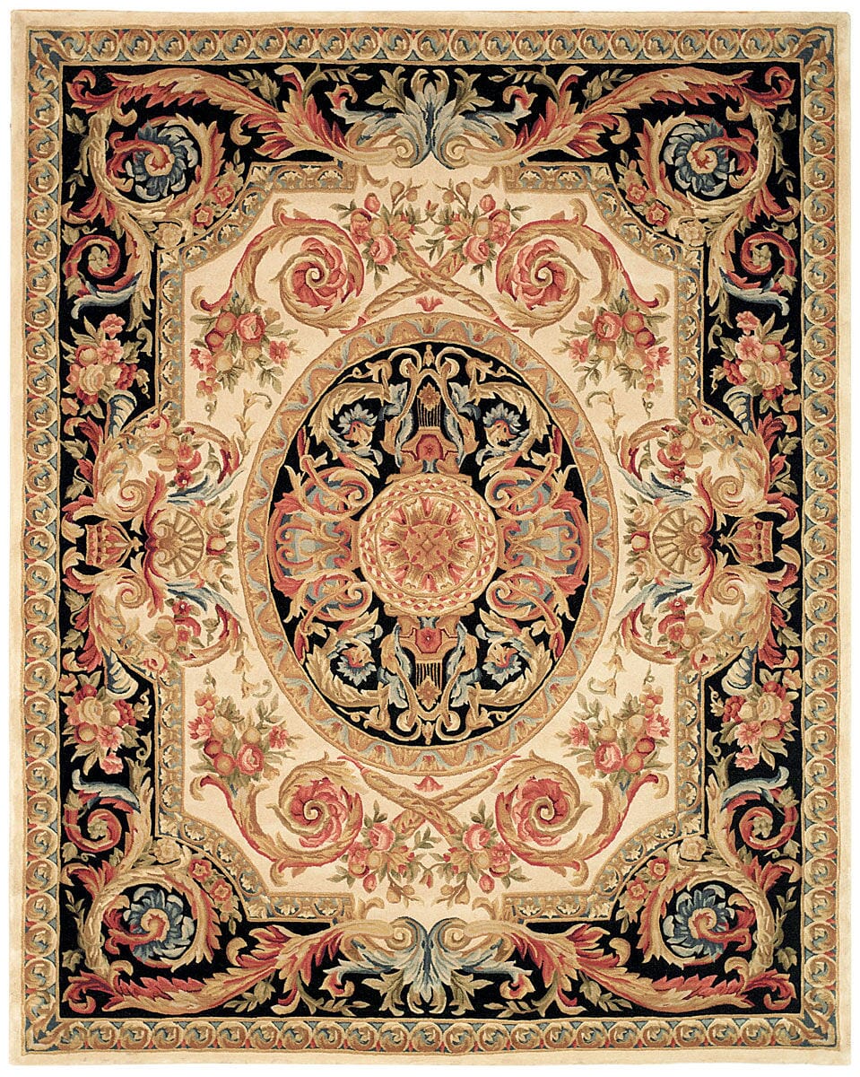 Safavieh Savonnerie sav206a Ivory / Gold Area Rug