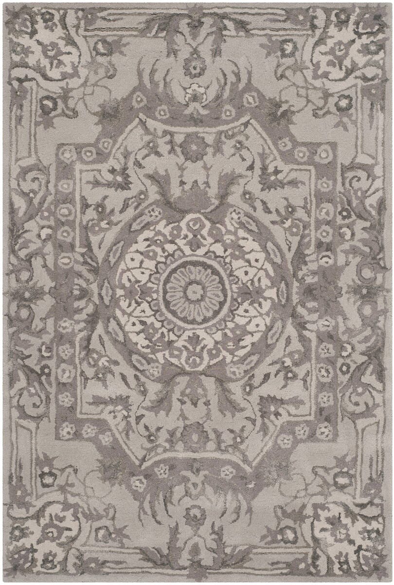 Safavieh Savonnerie Sav623B Smoke Area Rug