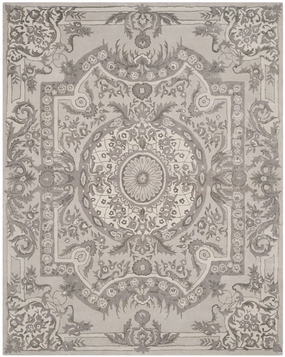 Safavieh Savonnerie Sav623B Smoke Area Rug