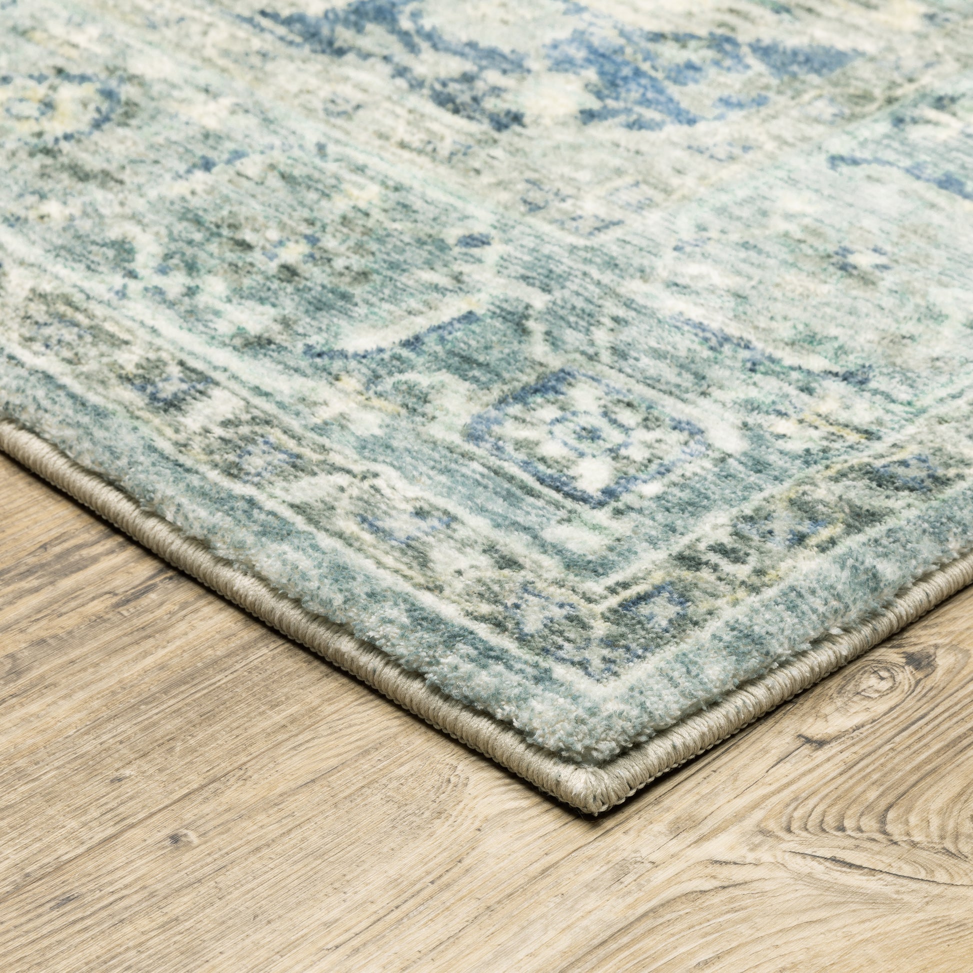 Oriental Weavers Sphinx Savoy 28102 Grey/ Blue Area Rug