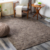 Surya Sawyer Saw-2301 Dark Brown, Camel, Charcoal, Medium Gray Area Rug