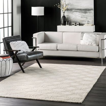 Nuloom Wilhelmina Nwi2742B Cream Area Rug