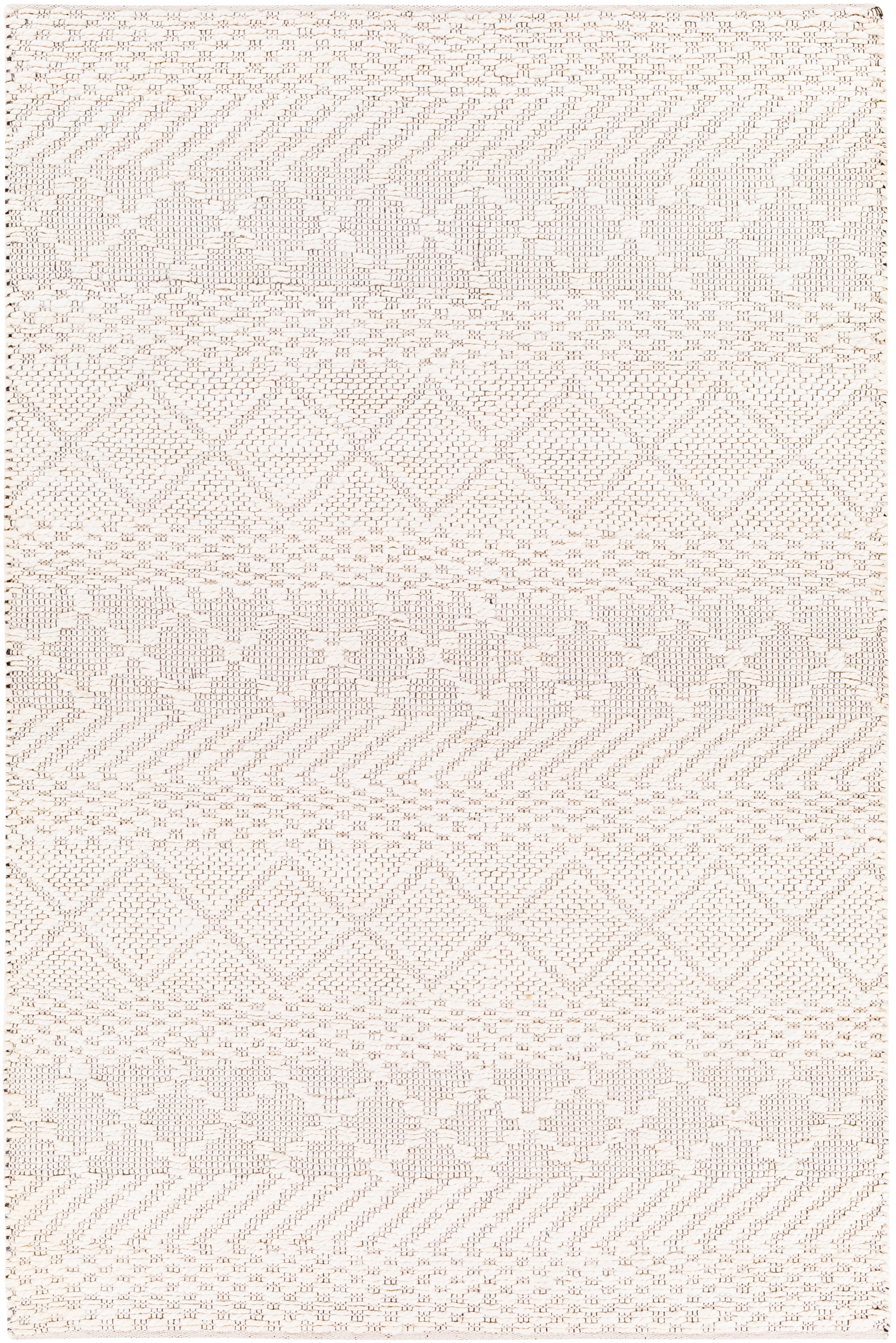 Surya Santa Barbara Sbb-2302 Cream, Black, Beige Area Rug