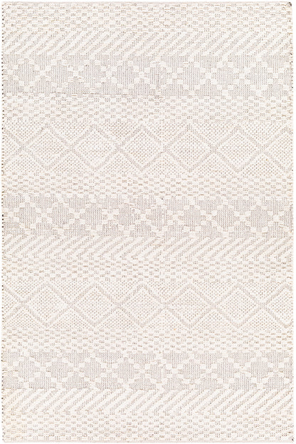 Surya Santa Barbara Sbb-2302 Cream, Black, Beige Area Rug