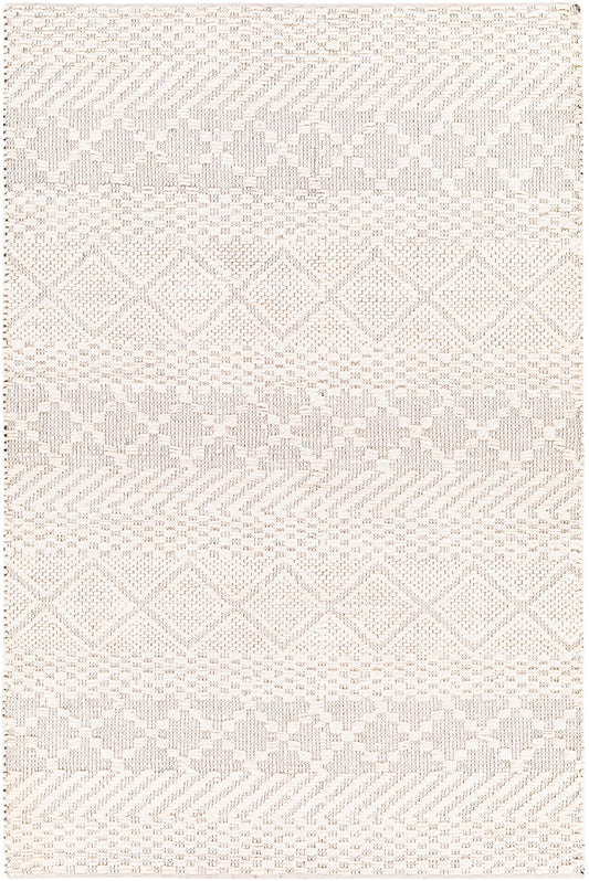 Surya Santa Barbara Sbb-2302 Cream, Black, Beige Area Rug