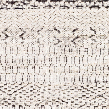 Surya Santa Barbara Sbb-2304 Cream, Black Area Rug